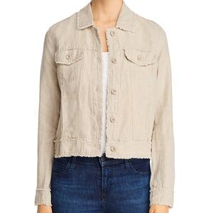 Tommy Bahama Two Palms Raw-Edge Linen Jacket